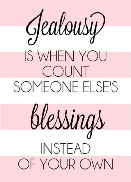 Stop jealousy in it's tracks!