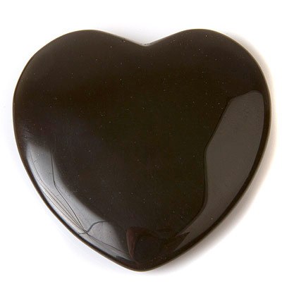 black obsidian heart
