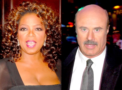 Dr Phil is a total showman. Oprah wins when it comes to really helping
